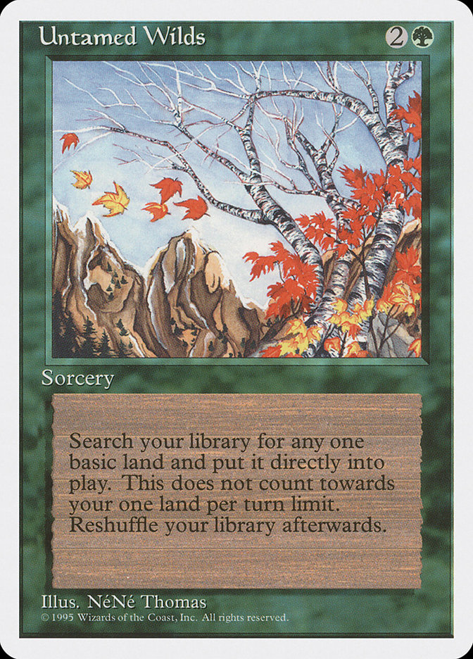 Untamed Wilds [Fourth Edition] - Magic: The Gathering - Card Brawlers | Quebec | Canada |