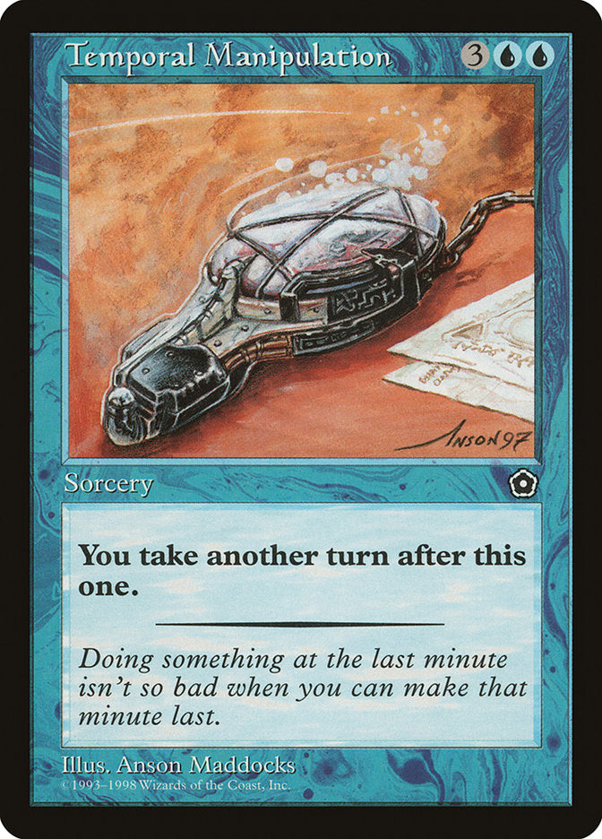 Temporal Manipulation [Portal Second Age] - Magic: The Gathering - Card Brawlers | Quebec | Canada |