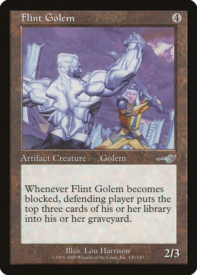 Flint Golem [Nemesis] - Magic: The Gathering - Card Brawlers | Quebec | Canada |