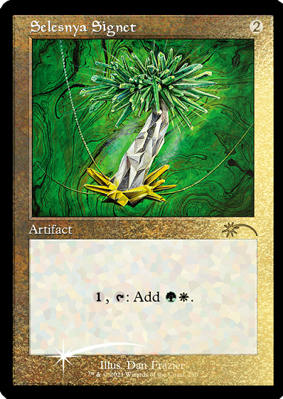 Selesnya Signet (Retro) (Foil Etched) [Secret Lair Drop Series] - Magic: The Gathering - Card Brawlers | Quebec | Canada |