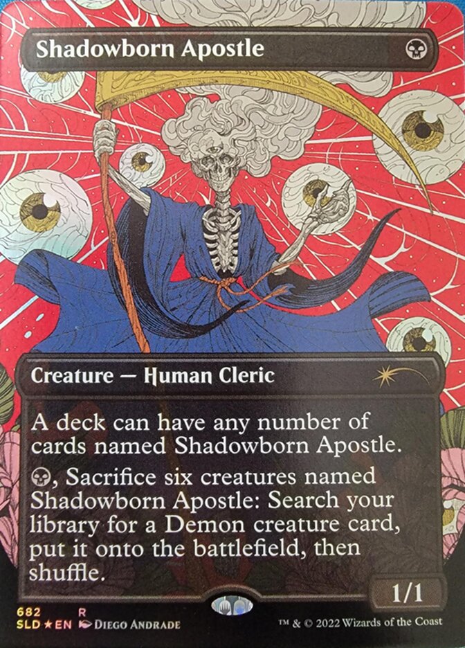 Shadowborn Apostle (Borderless) (682) [Secret Lair Drop Promos] - Magic: The Gathering - Card Brawlers | Quebec | Canada |