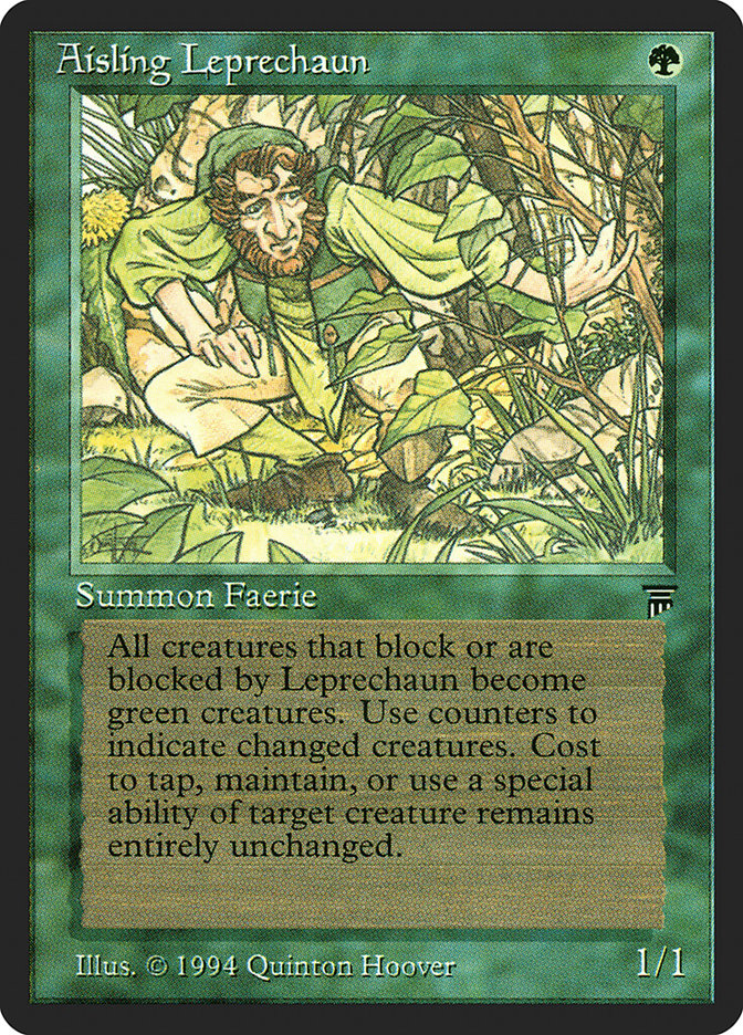 Aisling Leprechaun [Legends] - Magic: The Gathering - Card Brawlers | Quebec | Canada |