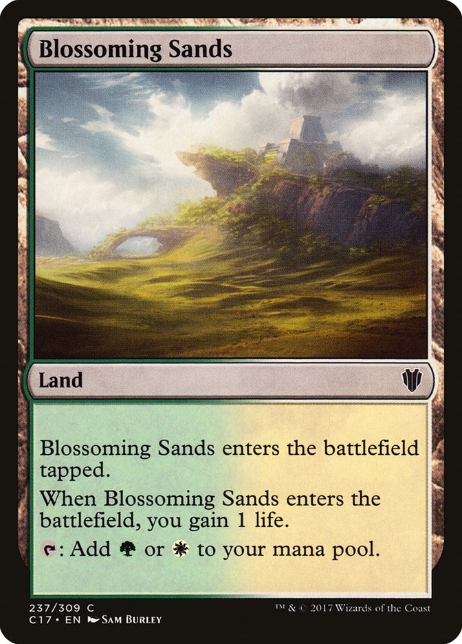 Blossoming Sands [Commander 2017] - Magic: The Gathering - Card Brawlers | Quebec | Canada |