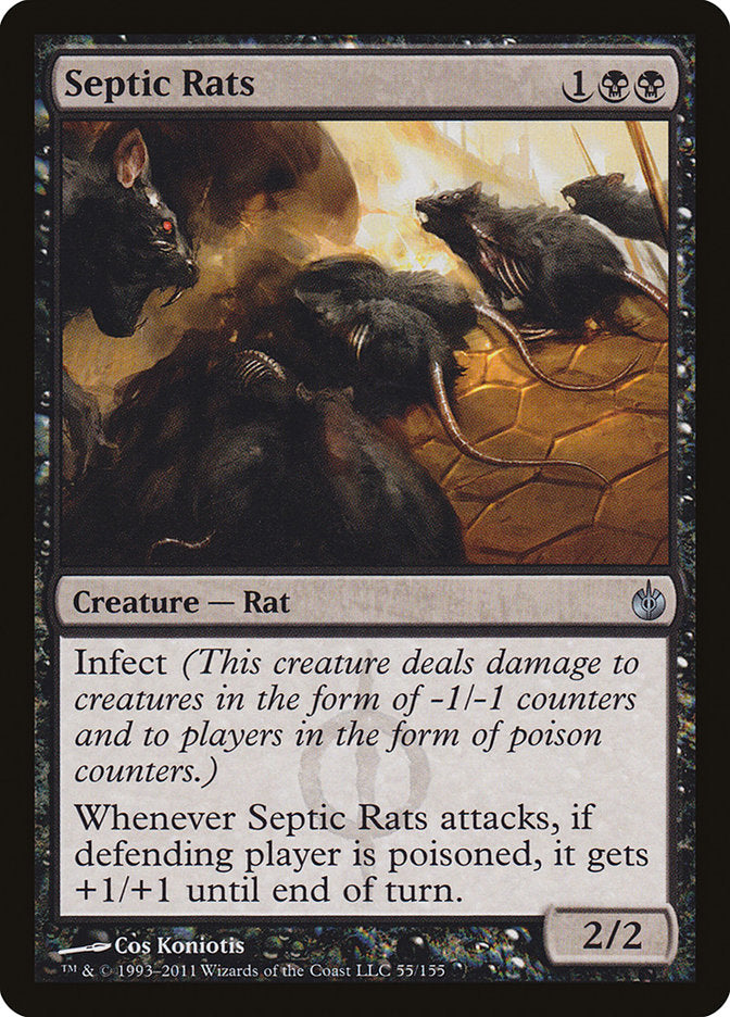 Septic Rats [Mirrodin Besieged] - Magic: The Gathering - Card Brawlers | Quebec | Canada |