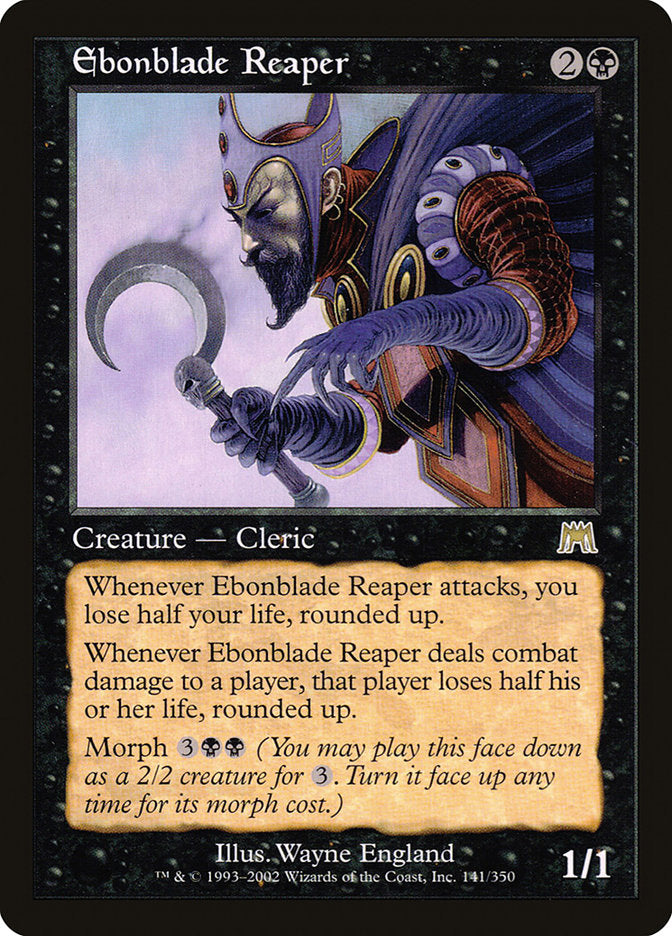 Ebonblade Reaper [Onslaught] - Magic: The Gathering - Card Brawlers | Quebec | Canada |
