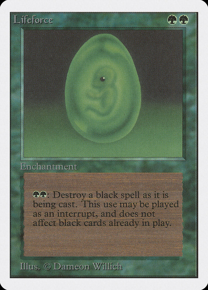 Lifeforce [Unlimited Edition] - Magic: The Gathering - Card Brawlers | Quebec | Canada |