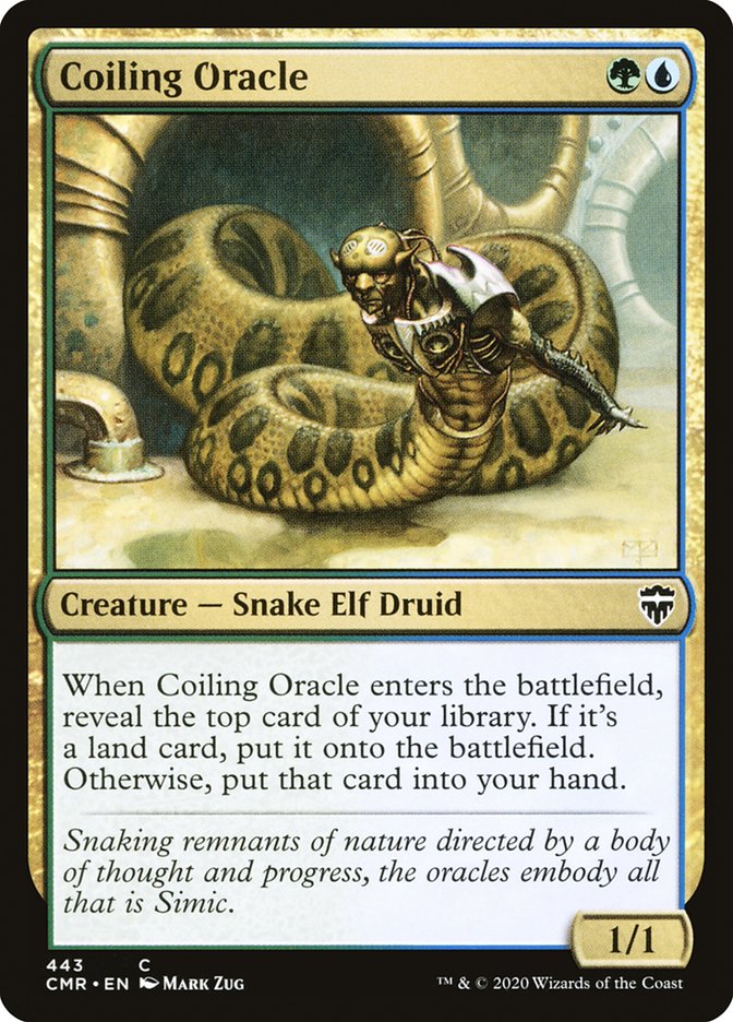 Coiling Oracle [Commander Legends] - Magic: The Gathering - Card Brawlers | Quebec | Canada |