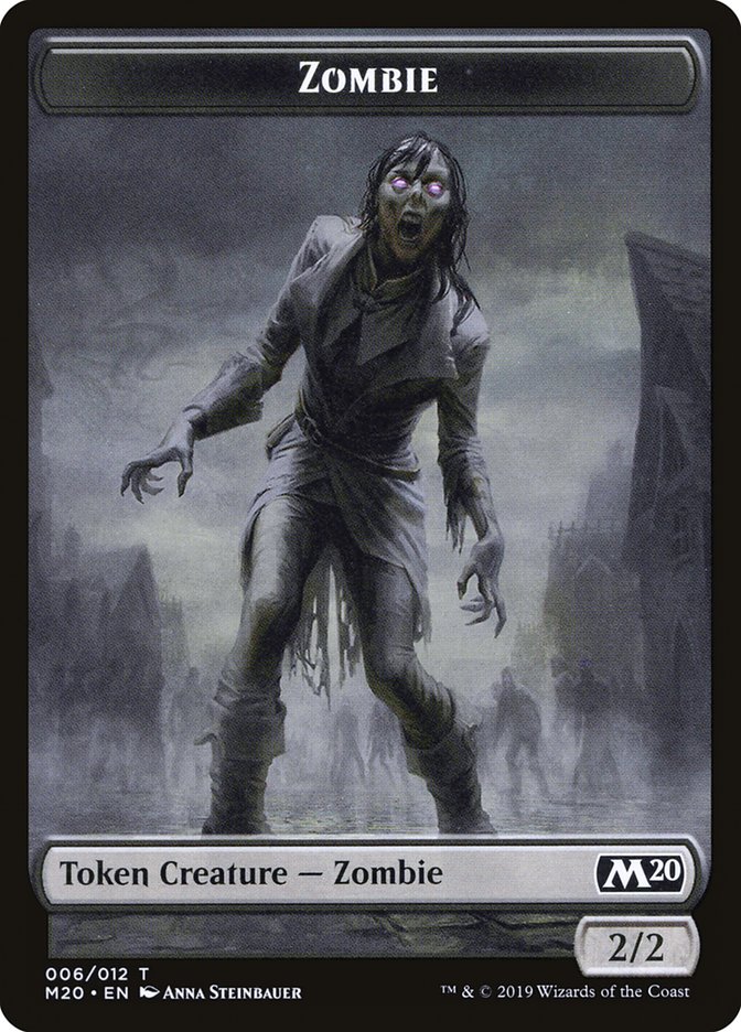Soldier // Zombie Double-Sided Token [Game Night 2019 Tokens] - Magic: The Gathering - Card Brawlers | Quebec | Canada |