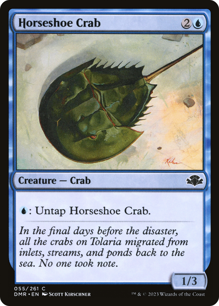 Horseshoe Crab [Dominaria Remastered] - Magic: The Gathering - Card Brawlers | Quebec | Canada |