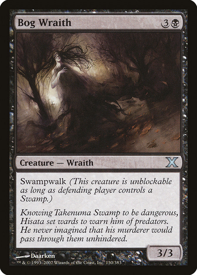 Bog Wraith [Tenth Edition] - Magic: The Gathering - Card Brawlers | Quebec | Canada |