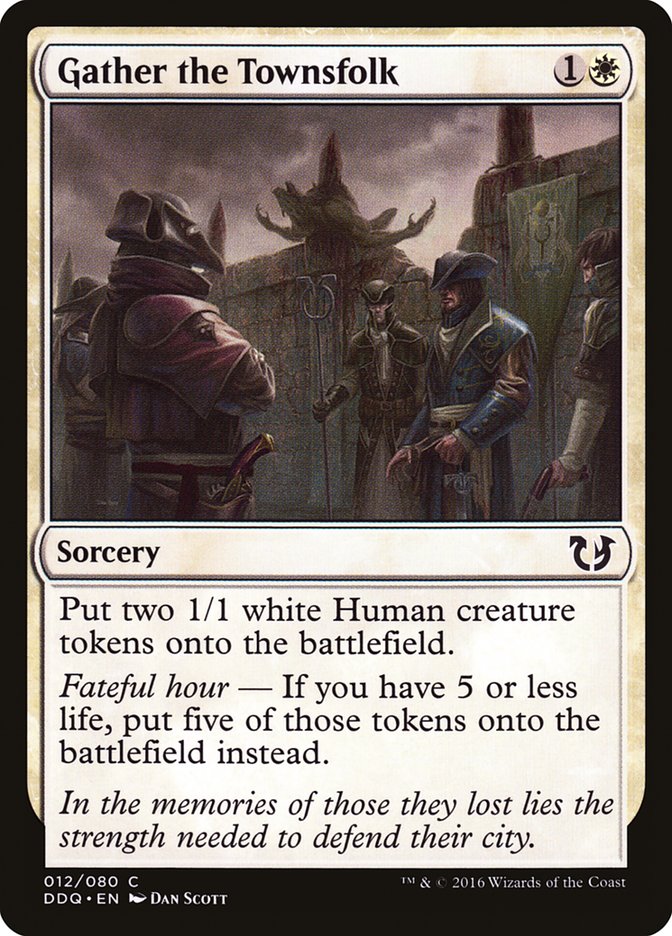 Gather the Townsfolk [Duel Decks: Blessed vs. Cursed] - Magic: The Gathering - Card Brawlers | Quebec | Canada |