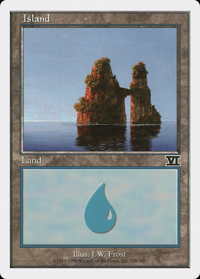 Island (336) [Classic Sixth Edition] - Magic: The Gathering - Card Brawlers | Quebec | Canada |