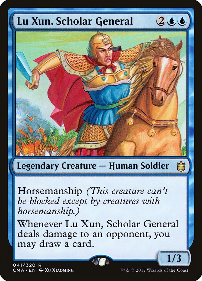 Lu Xun, Scholar General [Commander Anthology] - Magic: The Gathering - Card Brawlers | Quebec | Canada |