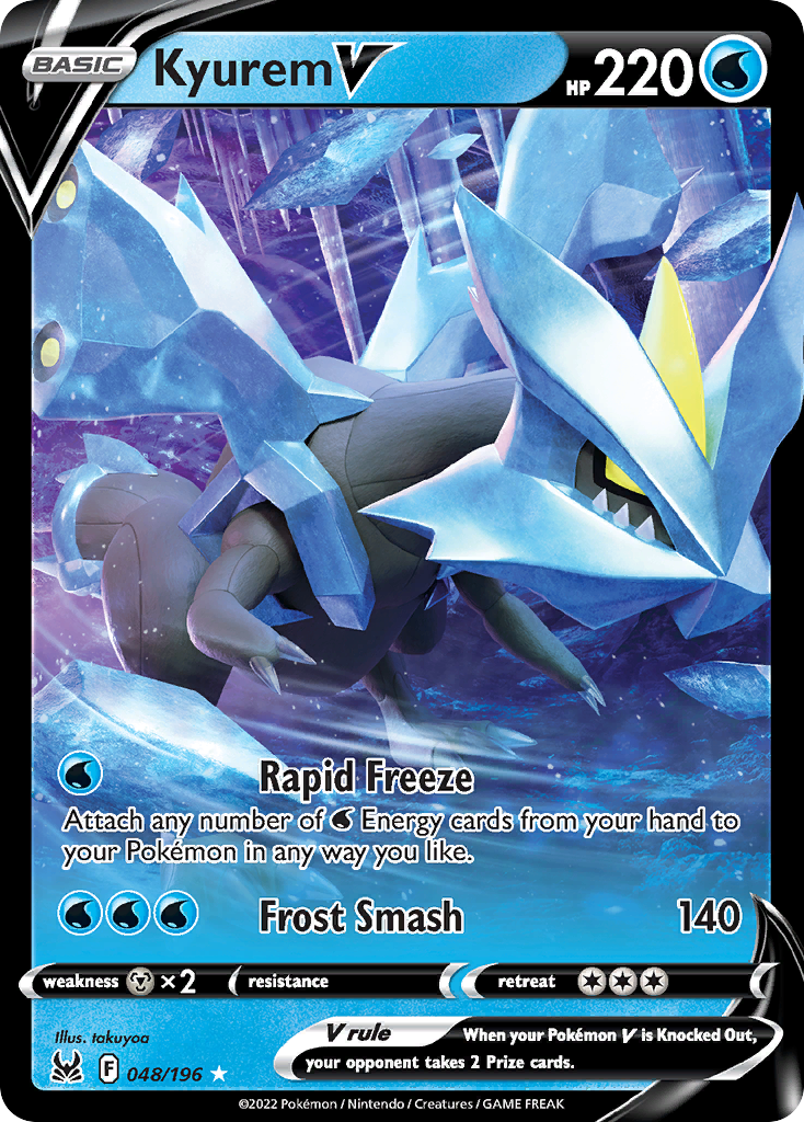 Kyurem V (048/196) (Jumbo Card) [Sword & Shield: Lost Origin] - Pokémon - Card Brawlers | Quebec | Canada |