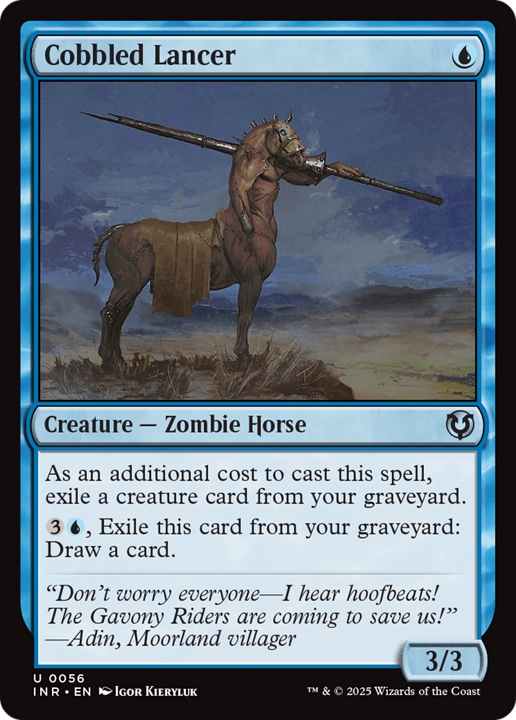 Cobbled Lancer [Innistrad Remastered] - Magic: The Gathering - Card Brawlers | Quebec | Canada |