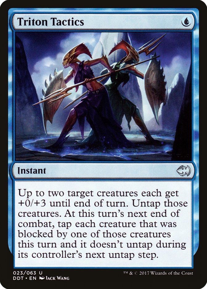 Triton Tactics [Duel Decks: Merfolk vs. Goblins] - Magic: The Gathering - Card Brawlers | Quebec | Canada |
