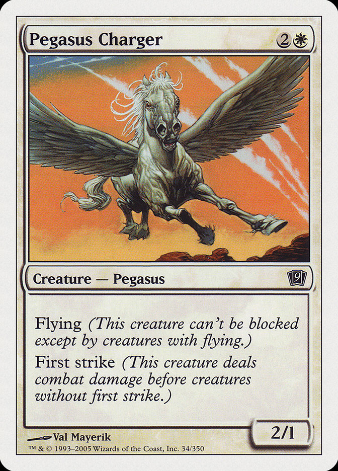 Pegasus Charger [Ninth Edition] - Magic: The Gathering - Card Brawlers | Quebec | Canada |