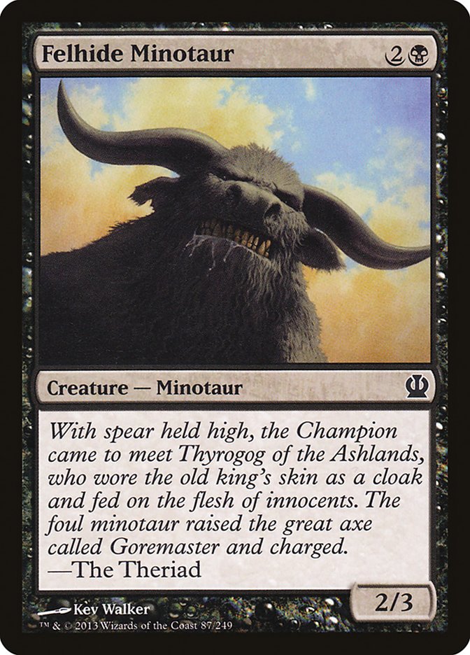 Felhide Minotaur [Theros] - Magic: The Gathering - Card Brawlers | Quebec | Canada |