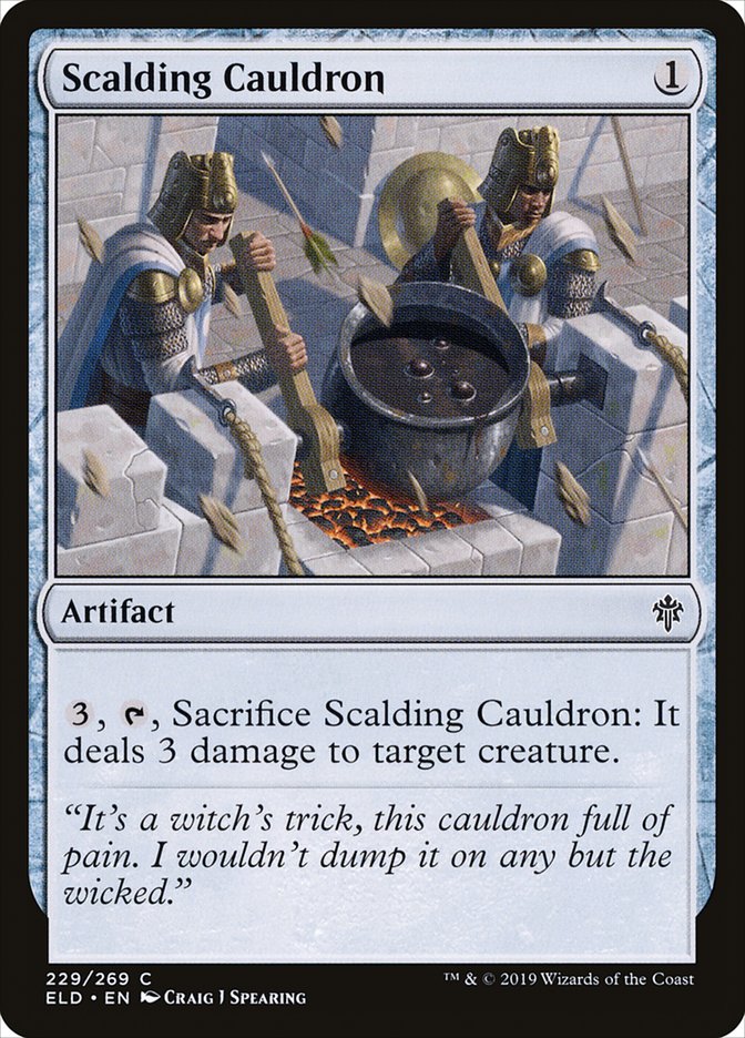Scalding Cauldron [Throne of Eldraine] - Magic: The Gathering - Card Brawlers | Quebec | Canada |