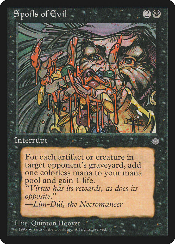 Spoils of Evil [Ice Age] - Magic: The Gathering - Card Brawlers | Quebec | Canada |