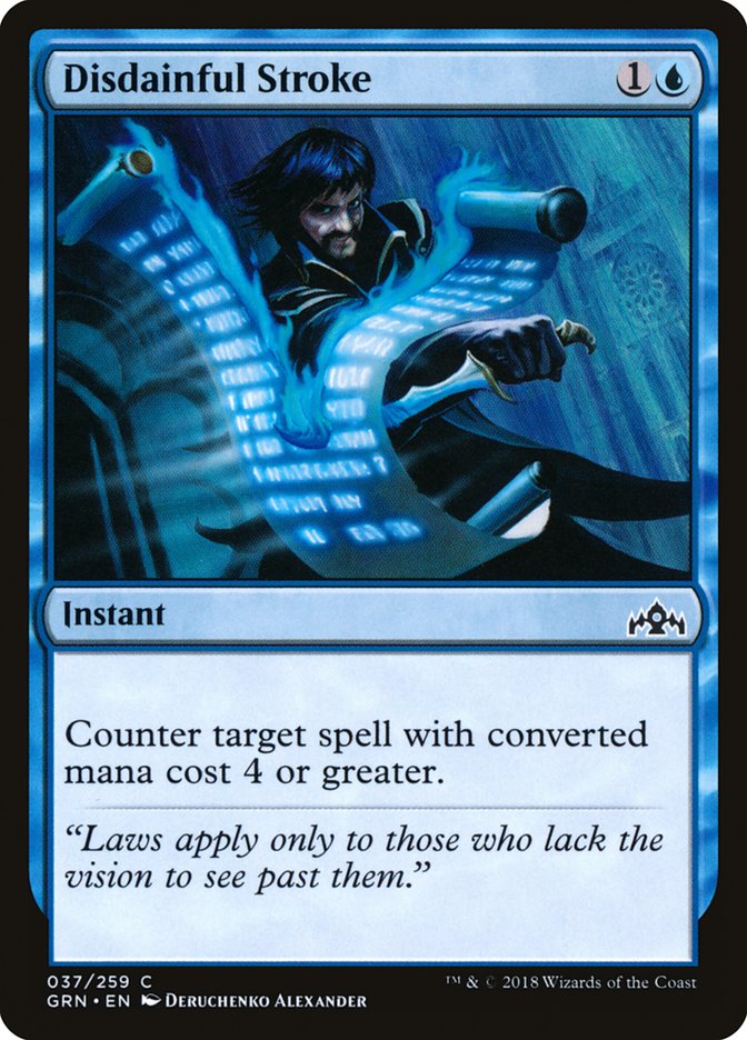 Disdainful Stroke [Guilds of Ravnica] - Magic: The Gathering - Card Brawlers | Quebec | Canada |