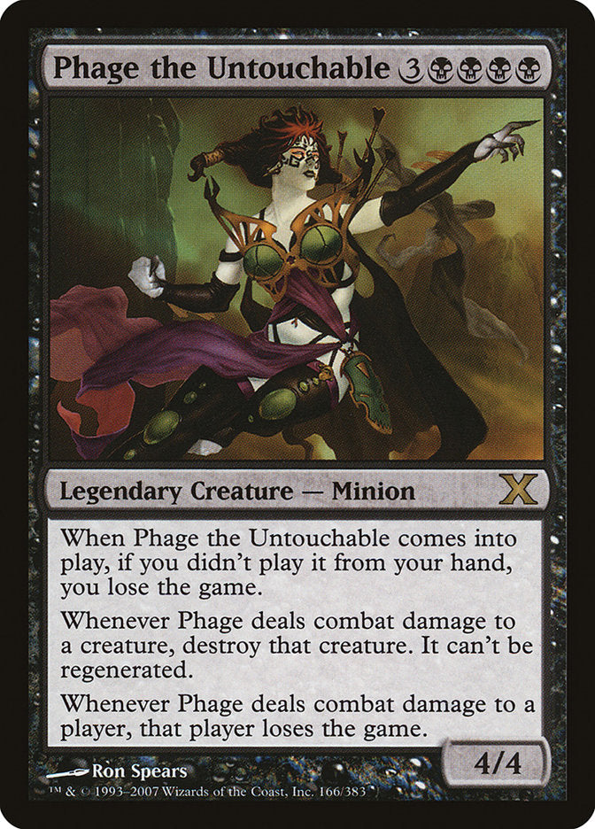 Phage the Untouchable [Tenth Edition] - Magic: The Gathering - Card Brawlers | Quebec | Canada |