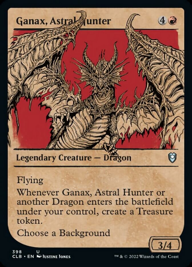 Ganax, Astral Hunter (Showcase) [Commander Legends: Battle for Baldur's Gate] - Magic: The Gathering - Card Brawlers | Quebec | Canada |