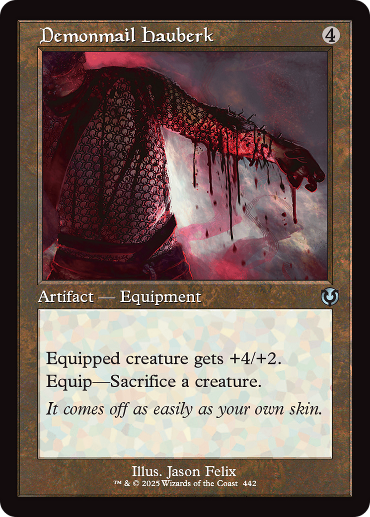 Demonmail Hauberk (Retro Frame) [Innistrad Remastered] - Magic: The Gathering - Card Brawlers | Quebec | Canada |