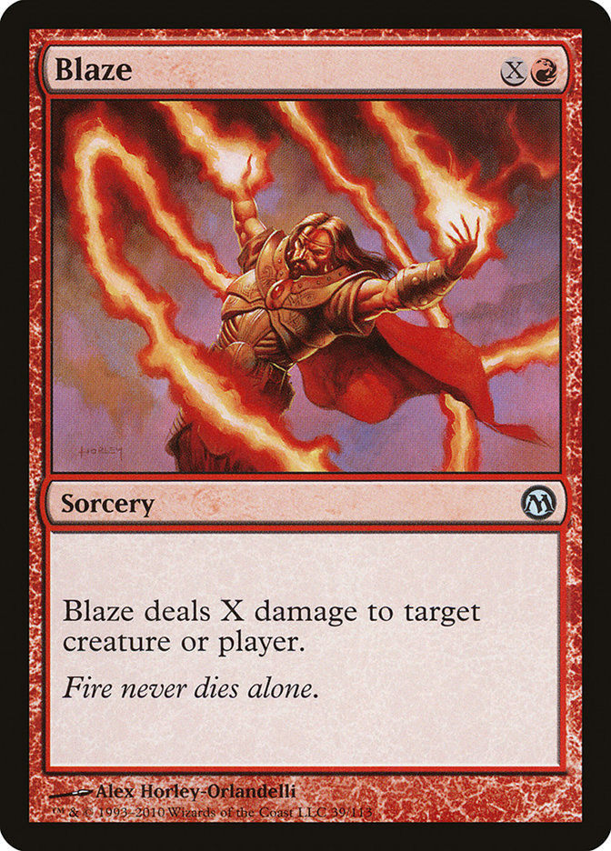 Blaze [Duels of the Planeswalkers] - Magic: The Gathering - Card Brawlers | Quebec | Canada |