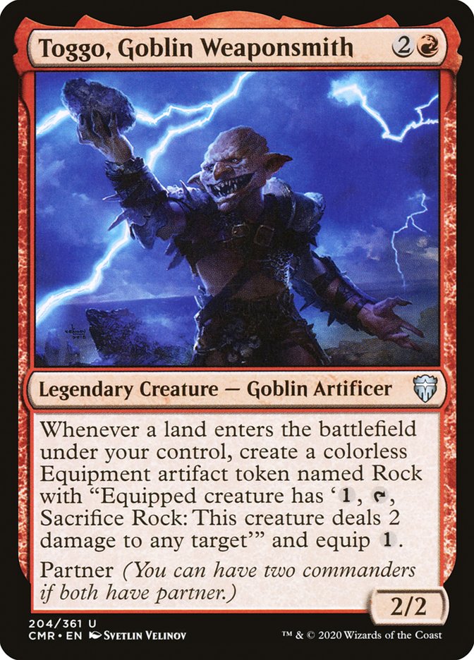 Toggo, Goblin Weaponsmith [Commander Legends] - Magic: The Gathering - Card Brawlers | Quebec | Canada |