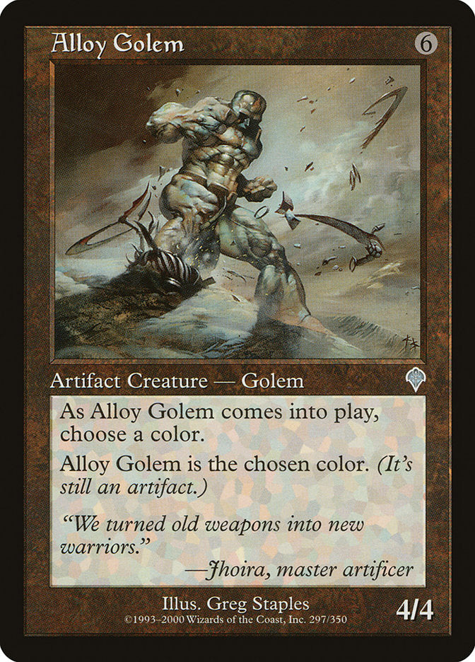 Alloy Golem [Invasion] - Magic: The Gathering - Card Brawlers | Quebec | Canada |
