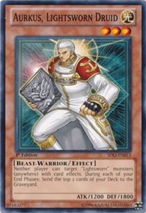 Aurkus, Lightsworn Druid [SDLI-EN013] Common - Yu-Gi-Oh! - Card Brawlers | Quebec | Canada |