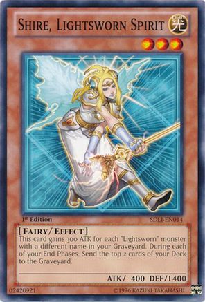 Shire, Lightsworn Spirit [SDLI-EN014] Common - Yu-Gi-Oh! - Card Brawlers | Quebec | Canada |