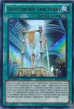 Lightsworn Sanctuary [SDLI-EN024] Ultra Rare - Yu-Gi-Oh! - Card Brawlers | Quebec | Canada |