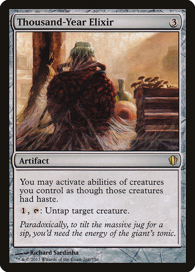 Thousand-Year Elixir [Commander 2013] - Magic: The Gathering - Card Brawlers | Quebec | Canada |