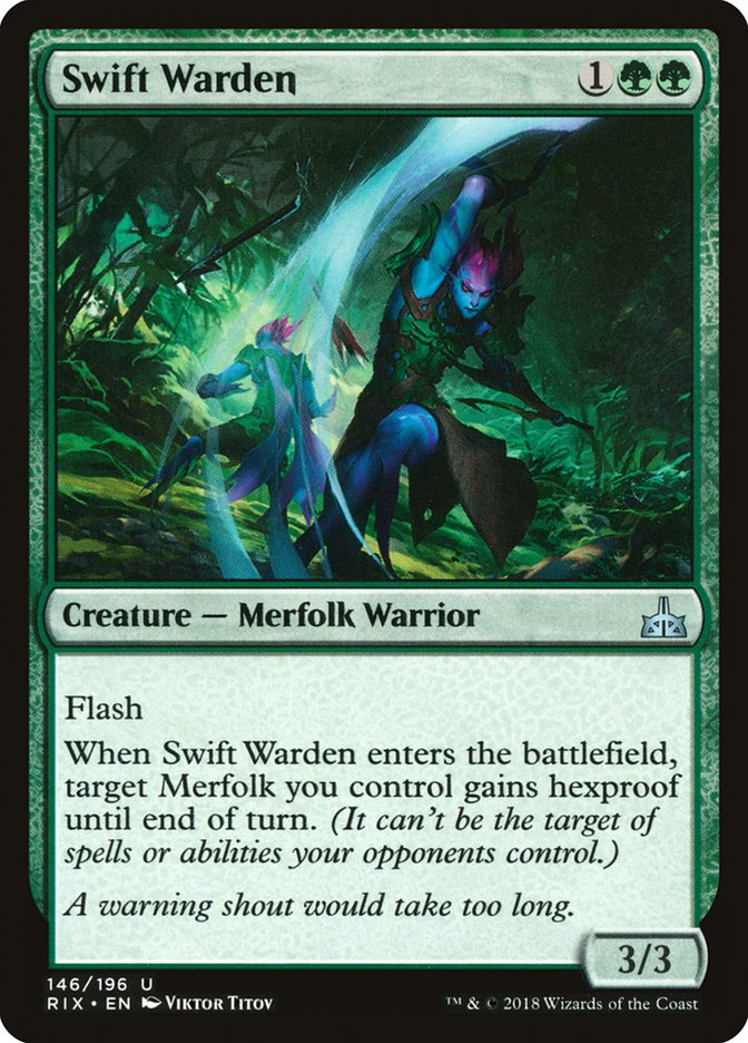 Swift Warden [Rivals of Ixalan] - Magic: The Gathering - Card Brawlers | Quebec | Canada |
