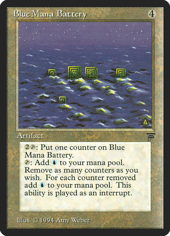 Blue Mana Battery [Legends] - Magic: The Gathering - Card Brawlers | Quebec | Canada |