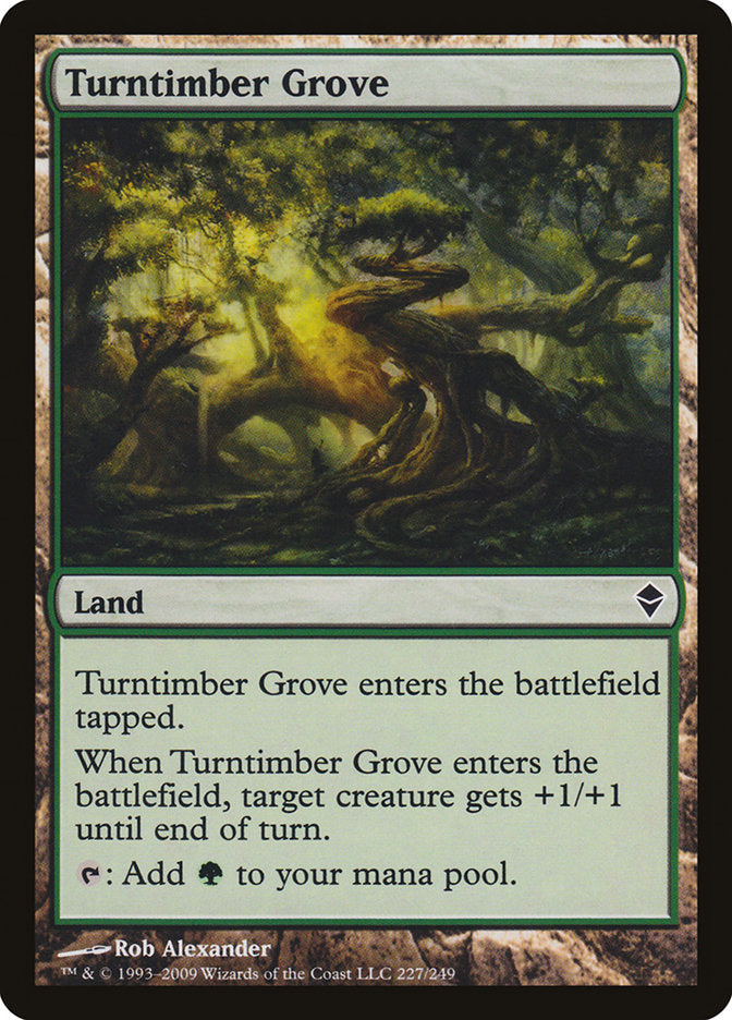 Turntimber Grove [Zendikar] - Magic: The Gathering - Card Brawlers | Quebec | Canada |