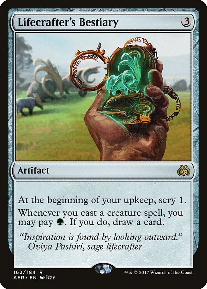Lifecrafter's Bestiary [Aether Revolt] - Magic: The Gathering - Card Brawlers | Quebec | Canada |