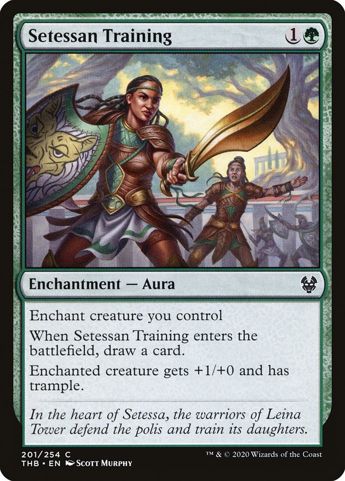 Setessan Training [Theros Beyond Death] - Magic: The Gathering - Card Brawlers | Quebec | Canada |
