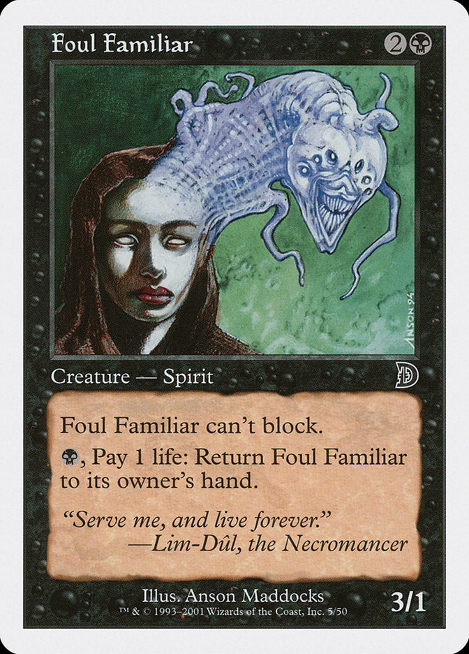 Foul Familiar [Deckmasters] - Magic: The Gathering - Card Brawlers | Quebec | Canada |