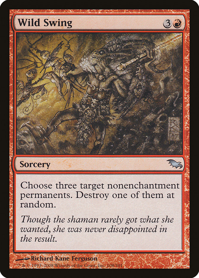 Wild Swing [Shadowmoor] - Magic: The Gathering - Card Brawlers | Quebec | Canada |