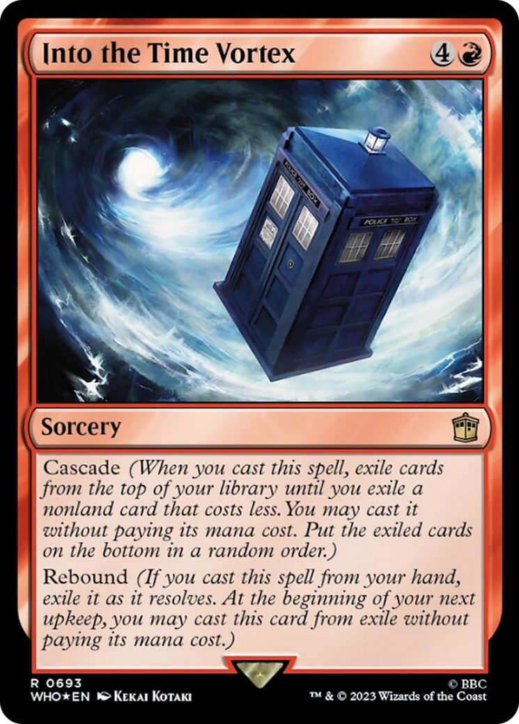Into the Time Vortex (Surge Foil) [Doctor Who] - Magic: The Gathering - Card Brawlers | Quebec | Canada |