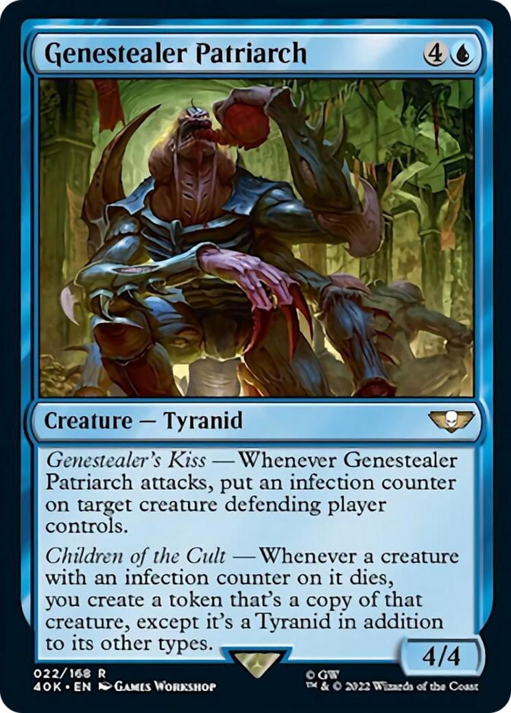 Genestealer Patriarch (Surge Foil) [Warhammer 40,000] - Magic: The Gathering - Card Brawlers | Quebec | Canada |