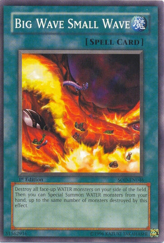 Big Wave Small Wave [SOD-EN046] Common - Yu-Gi-Oh! - Card Brawlers | Quebec | Canada |