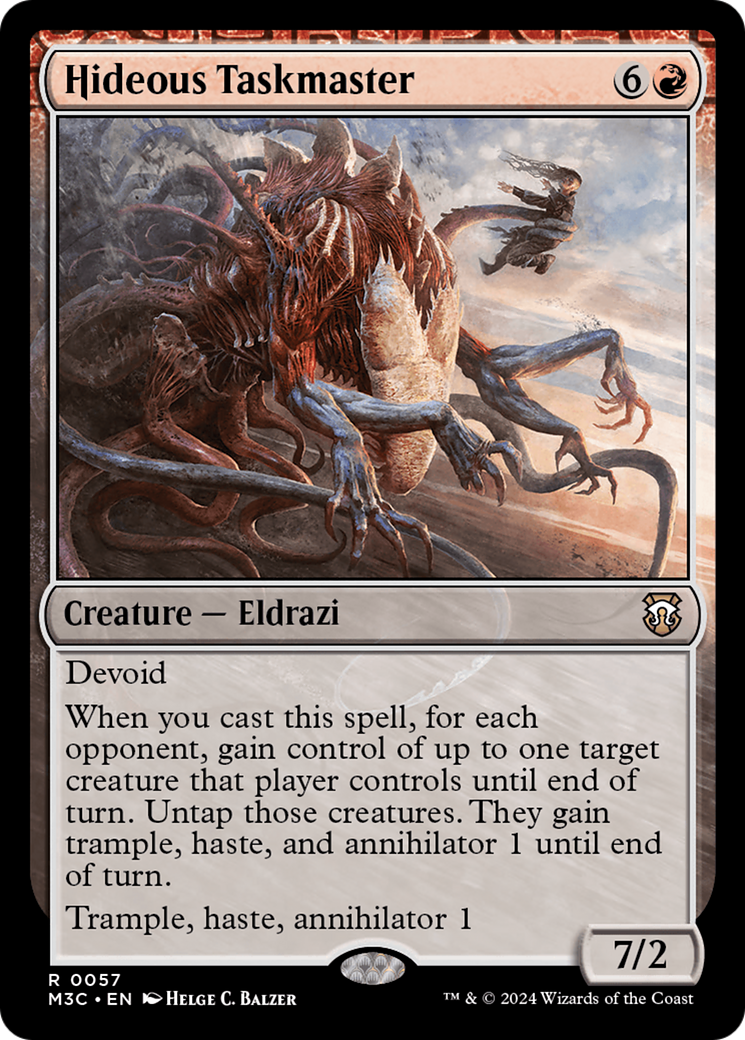 Hideous Taskmaster [Modern Horizons 3 Commander] - Magic: The Gathering - Card Brawlers | Quebec | Canada |