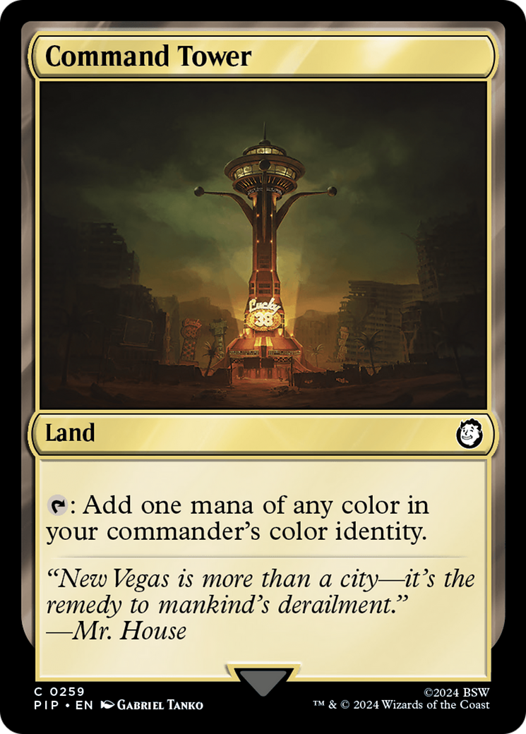 Command Tower [Fallout] - Magic: The Gathering - Card Brawlers | Quebec | Canada |