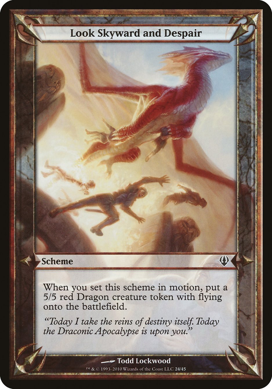 Look Skyward and Despair (Schemes) [Archenemy Schemes] - Magic: The Gathering - Card Brawlers | Quebec | Canada |