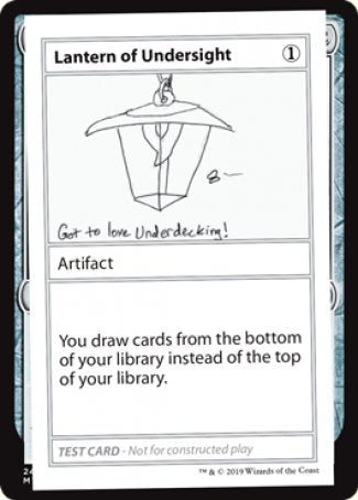 Lantern of Undersight (2021 Edition) [Mystery Booster Playtest Cards] - Magic: The Gathering - Card Brawlers | Quebec | Canada |