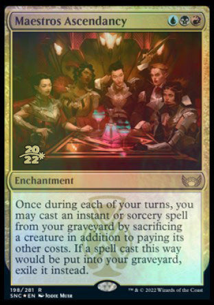 Maestros Ascendancy [Streets of New Capenna Prerelease Promos] - Magic: The Gathering - Card Brawlers | Quebec | Canada |